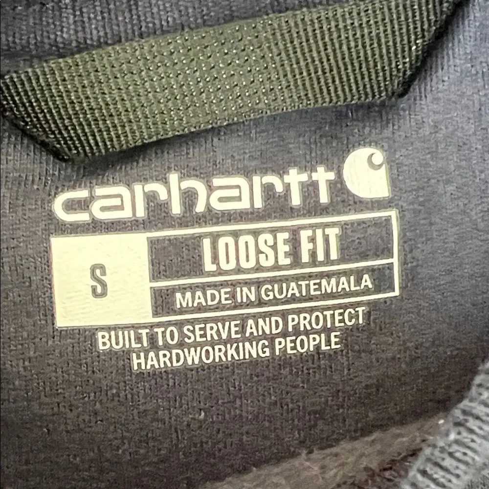 NWOT Carhartt Men's Marquette Crewneck Sweatshirt New Navy in Size S